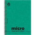 Μπλοκ Σπιράλ 9x12cm Micro Σημειώσεων Ριγέ 2 Θεμάτων