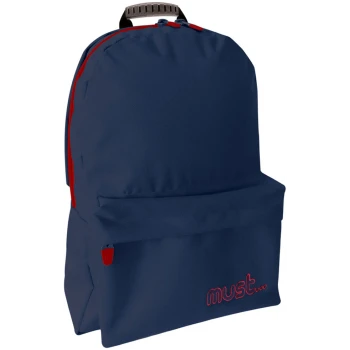 Σακίδιο Must Μονόχρωμο Μπλε Backpack 2 θέσεων 579120