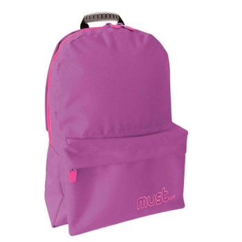 Σακίδιο Must Μονόχρωμο Μωβ Backpack 2 θέσεων 579122