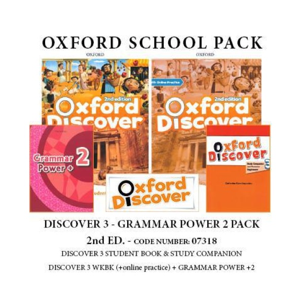 DISCOVER 3 (II ed) GRAMMAR POWER 2 PACK -07318