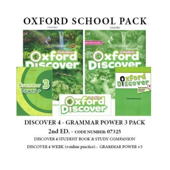 DISCOVER 4 (II ed) GRAMMAR POWER 3 PACK -07325
