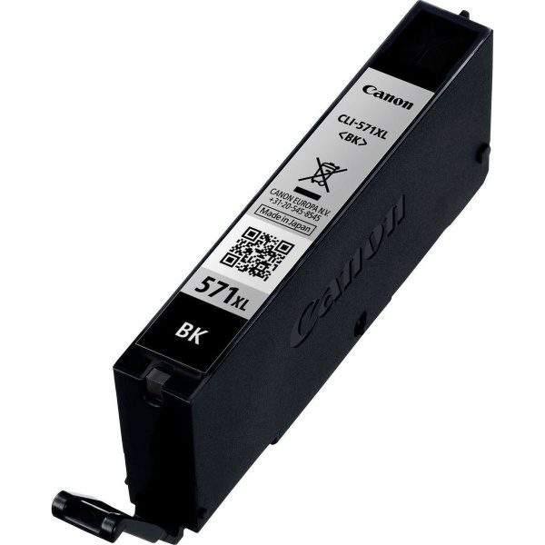 Μελάνι Canon CLI-571XL Black Inkjet Cartridge 0331C001(AA)