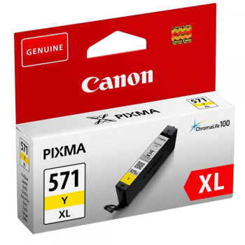 Μελάνι Canon CLI-571XL Yellow Inkjet Cartridge 0334C001(AA)