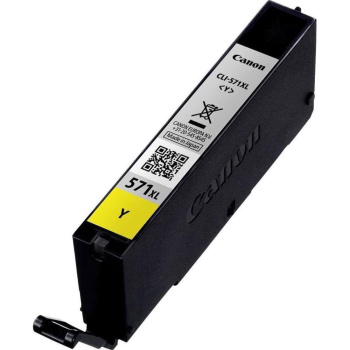 Μελάνι Canon CLI-571XL Yellow Inkjet Cartridge 0334C001(AA)