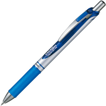 Pentel Energel Μπλε BL77C Στυλό Gel με Grip 0.7mm
