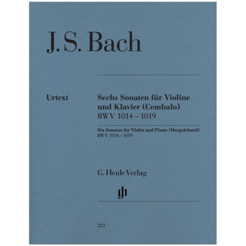 BACH Six Sonatas for violin & Piano Harpsichord