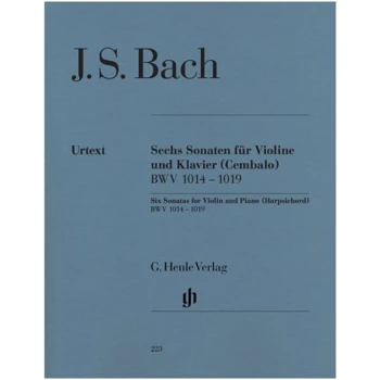 BACH Six Sonatas for violin & Piano Harpsichord