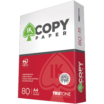 Χαρτί Α4 IK COPY 80gr Λευκό 210x297mm πακέτο 500 φύλλα