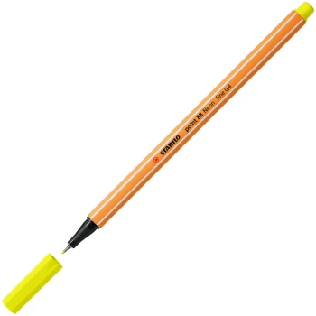 Stabilo point 88/024 Κίτρινο Νέον Μαρκαδόρος 0.4mm