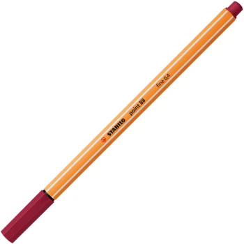 Stabilo point 88/19 Μπορντώ Μαρκαδόρος με λεπτή μύτη 0.4mm