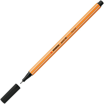 Stabilo point 88/46 Μαύρο Μαρκαδόρος 0.4mm