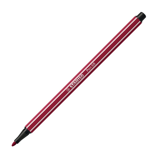 Stabilo Pen 68/19 Μπορντό Σκούρο Μαρκαδόρος 1.4mm