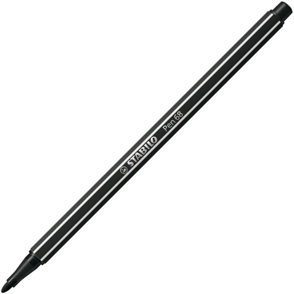Stabilo Pen 68/46 Μαύρος Μαρκαδόρος 1.4mm
