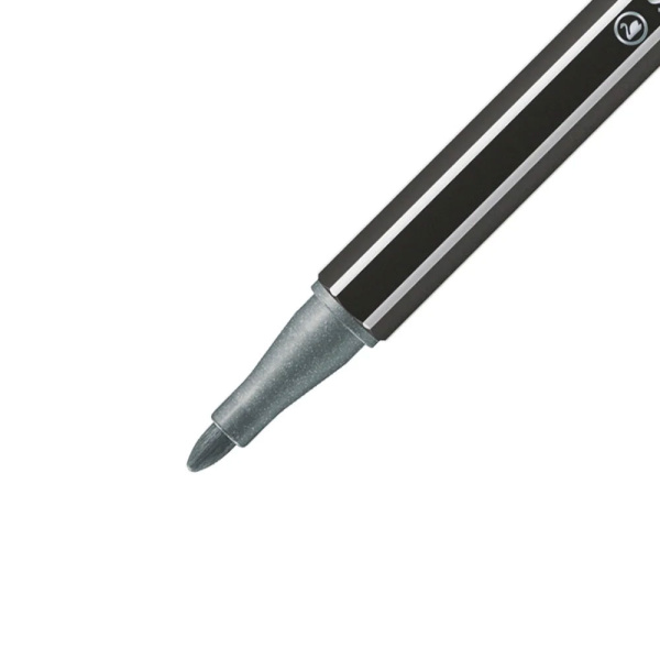 Stabilo pen 68/805 Ασημί Metallic Μαρκαδόρος