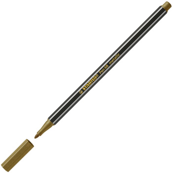 Stabilo pen 68/810 Χρυσός Metallic Μαρκαδόρος