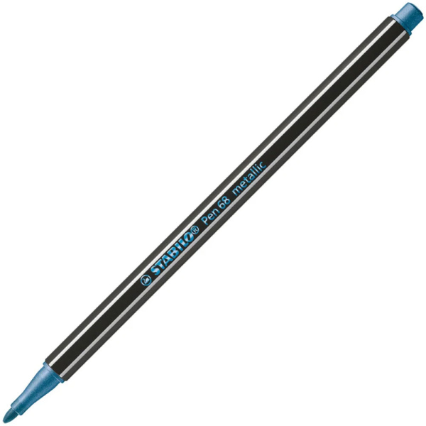 Stabilo pen 68/841 Μπλε Metallic Μαρκαδόρος