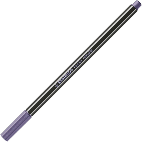 Stabilo pen 68/855 Μωβ Metallic Μαρκαδόρος