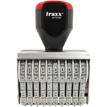 Traxx N04-10 Σφραγίδα Αρίθμησης 10 Αριθμών ύψους 4mm