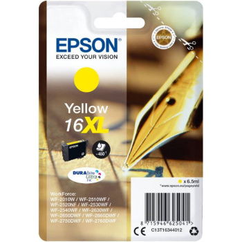 Μελάνι Epson 16xl Yellow Inkjet Cartridge C13T16344012