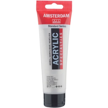 Ακρυλικό 817 Pearl White 120ml Amsterdam Talens
