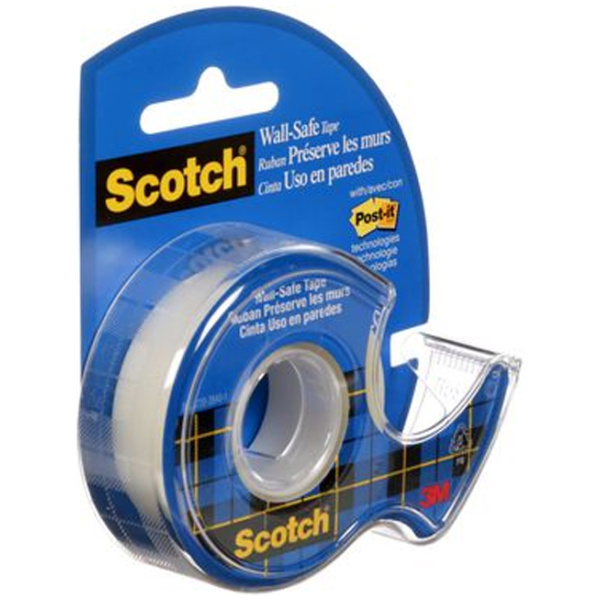 Βάση 3M Mini Scotch 183 Wall-Safe 19mmx16.5m