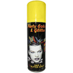 Σπρέι Μαλλιών Κίτρινο Party-Color and Glitter 125ml