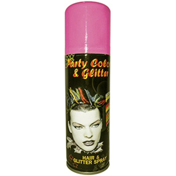 Σπρέι Μαλλιών Ροζ Party-Color and Glitter 125ml