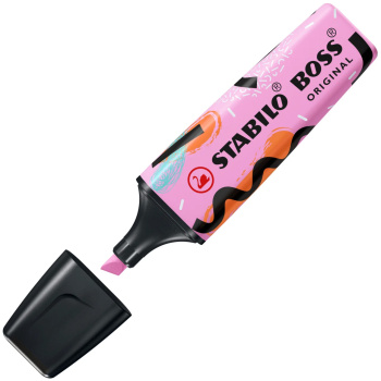 Stabilo Boss Schnee Pastel Φούξια Μαρκαδόρος Υπογράμμισης 70/158