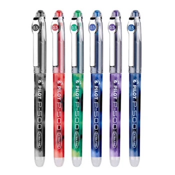Pilot P-500 Στυλό Μαύρο Υγρής 0.5mm Roller Extra Fine