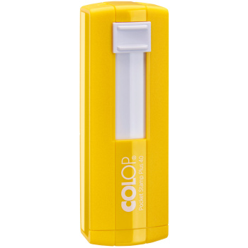 Σφραγίδα Κίτρινη Colop Pocket Plus 40 Stamp Τσέπης