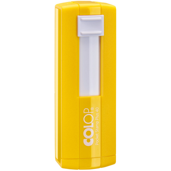 Σφραγίδα Κίτρινη Colop Pocket Plus 40 Stamp Τσέπης