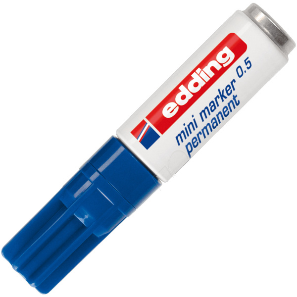 Μαρκαδόρος Edding Mini Marker Μπλε Permanent 0.5