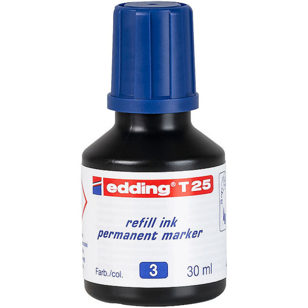 Μελάνι Edding T25 Μπλε Ανεξίτηλων Μαρκαδόρων 30ml