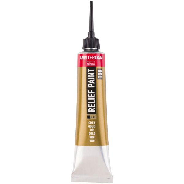 Amsterdam Περίγραμμα Χρυσό 801 Relief Paint 20ml