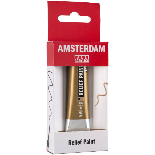 Amsterdam Περίγραμμα Χρυσό 801 Relief Paint 20ml