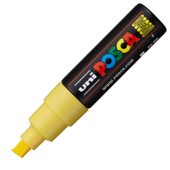 Posca PC-8K Κίτρινος Μαρκαδόρος UNI Large 8mm