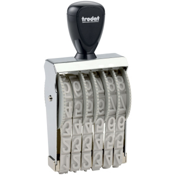 Trodat 15156 Σφραγίδα Αρίθμησης 6 Αριθμών ύψους 15mm