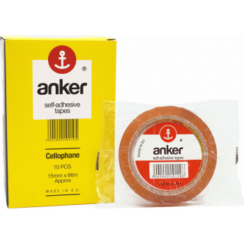 Σελοτέιπ Ζαχαροπλαστείου Anker Διάφανο 15mmx66m