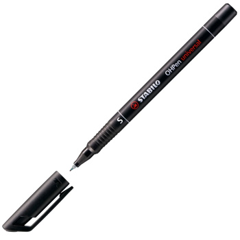 Μαρκαδόρος Stabilo OHPEN Universal 0.4mm Μαύρος Ανεξίτηλος S