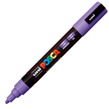 Posca Λιλά PC-5M Medium μαρκαδόρος 1.8-2.5mm