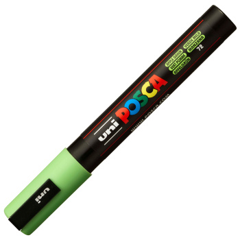 Posca Apple Green PC-5M Medium μαρκαδόρος 1.8-2.5mm