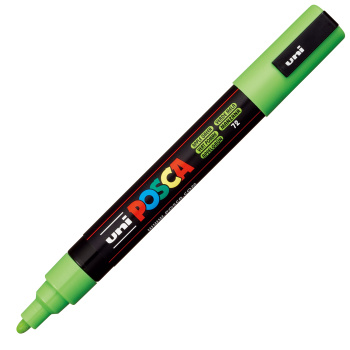 Posca Apple Green PC-5M Medium μαρκαδόρος 1.8-2.5mm