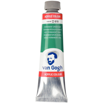 Van Gogh 619 Permanent Green Deep Ακρυλικό 40ml Talens