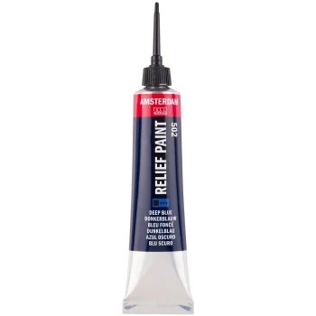Amsterdam Περίγραμμα Deep Blue 502 Relief Paint 20ml
