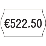 Ετικέτες Ετικετογράφου 26x16mm Λευκές Οβάλ Printex