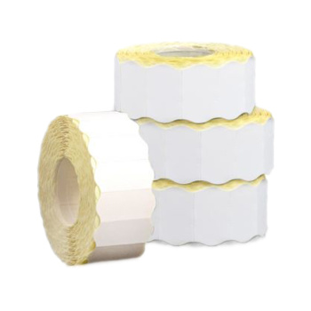 Ετικέτες Ετικετογράφου 26x16mm Λευκές Οβάλ Printex