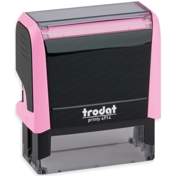 Σφραγίδα Trodat Printy 4914 Pastel Ροζ Αυτομελανώμενη