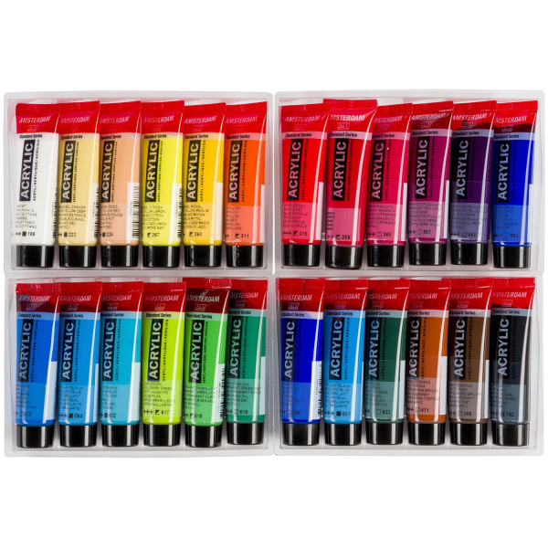 Ακρυλικά Amsterdam 20ml Σετ 24 χρωμάτων Royal Talens