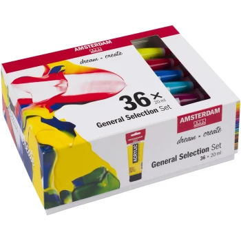 Ακρυλικά Amsterdam 20ml Σετ 36 χρωμάτων Royal Talens