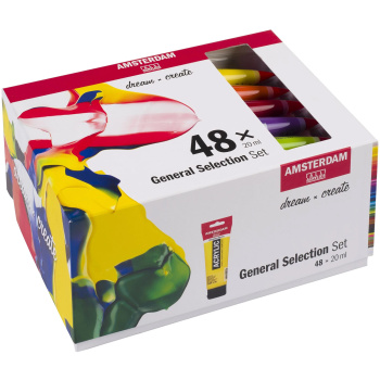 Ακρυλικά Amsterdam 20ml Σετ 48 χρωμάτων Royal Talens
